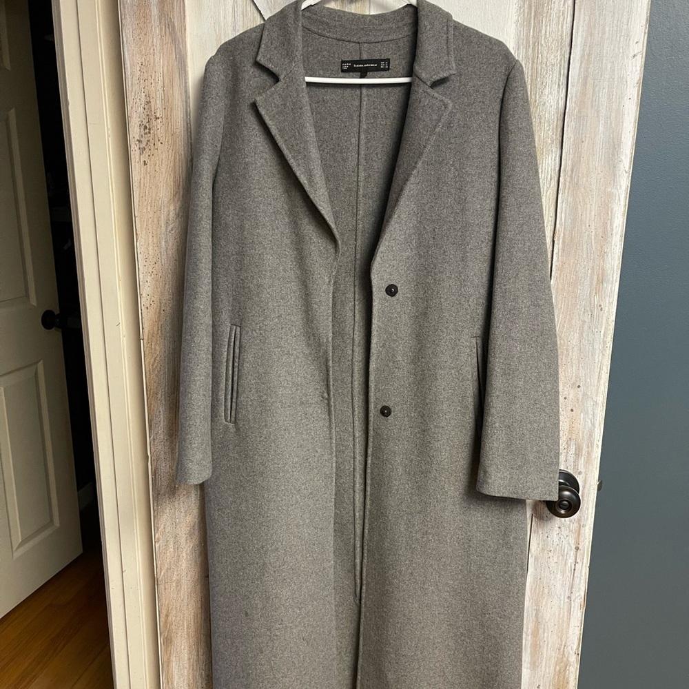 Zara Gray Trench Coat